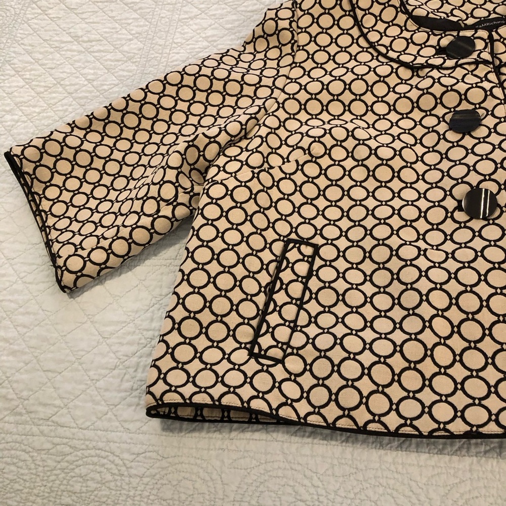 R & M Richards cropped swing jacket. Size 18. - Picture 3 of 11
